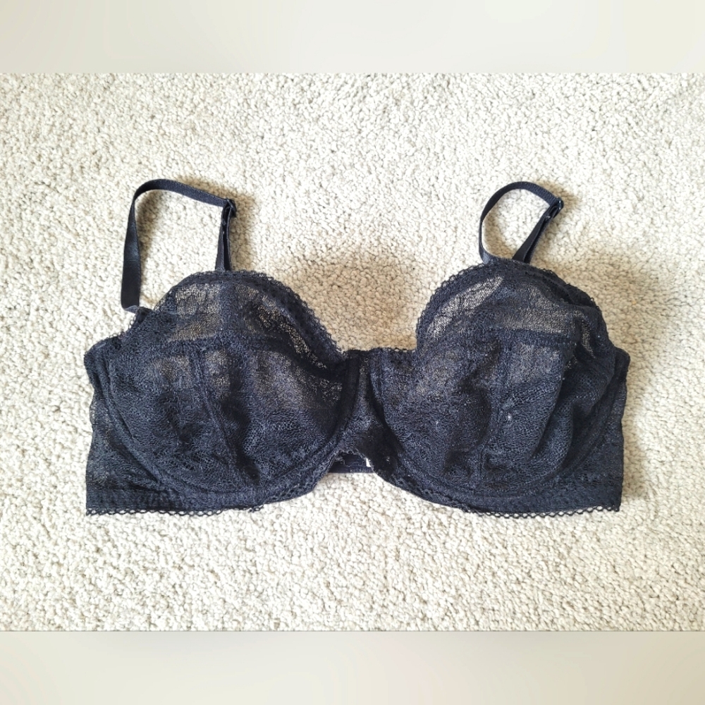 Calvin Klein Sexy Lace Unlined Wire Bra, 34D